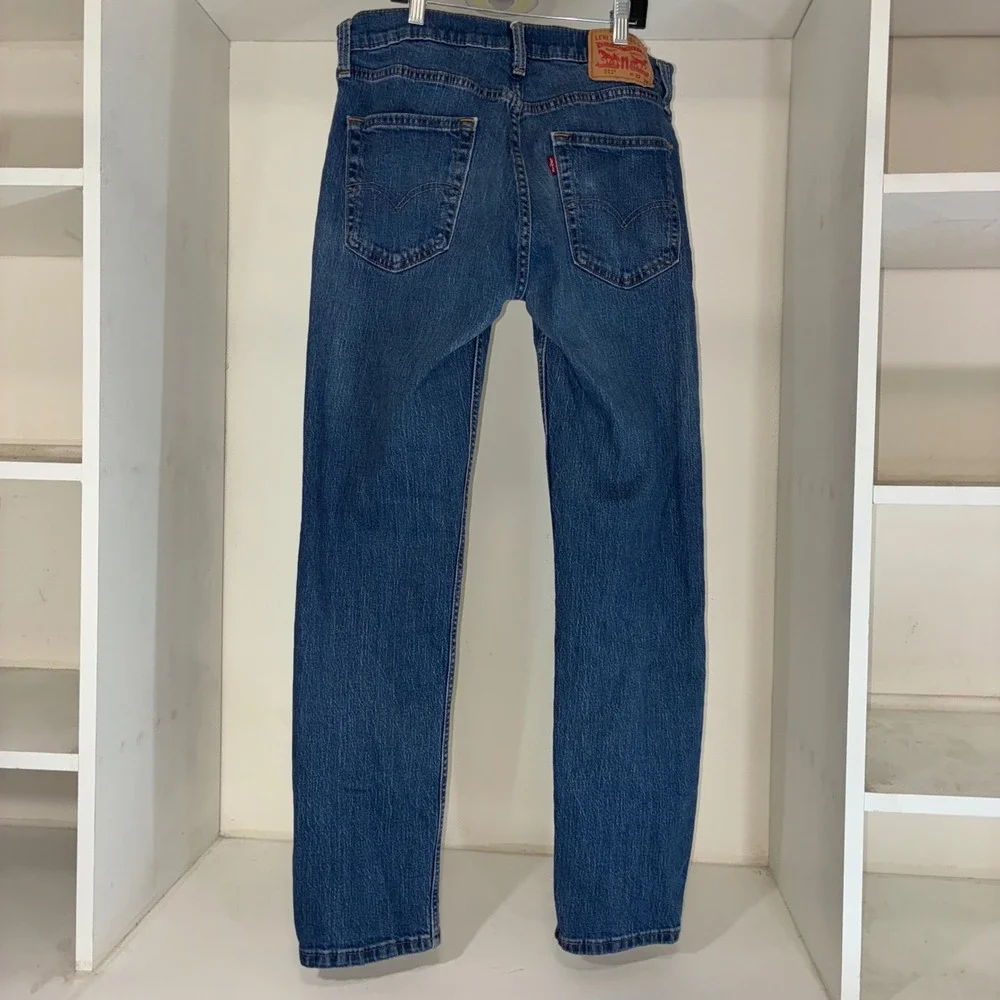 Levi Strauss & Co 511 Mens Jeans W32 L32 Slim Fit Blue‎ Denim